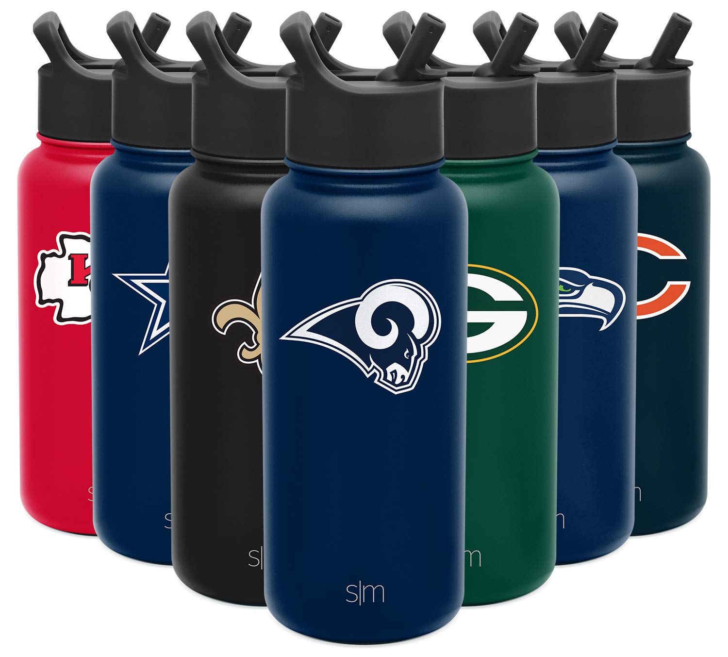 Buy Simple Modern Licensed Los Angeles Rams Water Bottle 32oz Summit