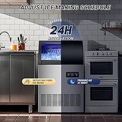 220LBS Commercial Ice Maker Machine - 72PCS Ice