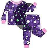 PATPAT Bamboo Viscose Pajama Sets for Toddler Boys & Girls Baby Kids, Ultra-soft Snug fit Pjs Sleepers for Birthday Holiday