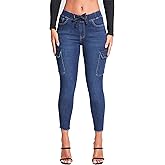 YMI Womens YMI Jeans Women's Skinny Cargo Jeans