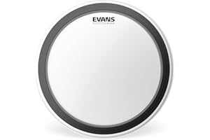 EVANS Bass Drum Heads - EMAD Coated White Bass Drum Head - BD26EMADCW - 26 Inch