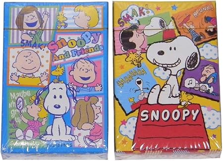 Amazon スヌーピー Snoopy トランプ 2柄 カードゲーム トランプ おもちゃ