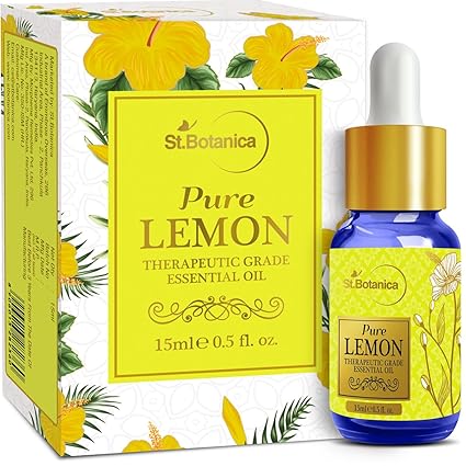 StBotanica Pure Lemon Essential Oil, 15ml
