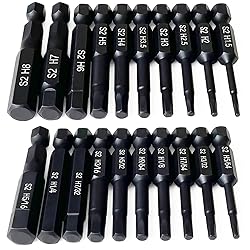 Hex Head Allen Wrench Drill Bit Set