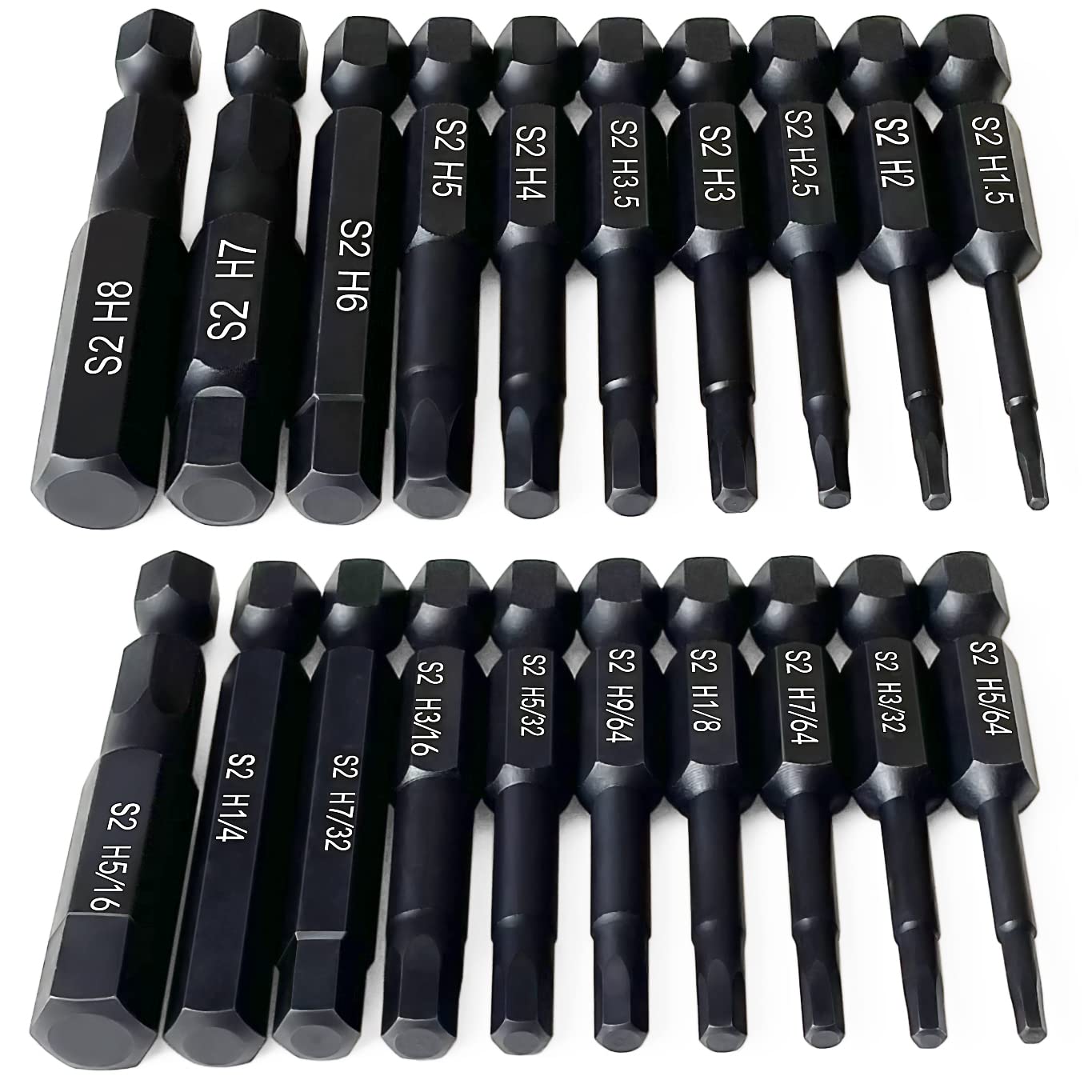 Hex Head Allen Wrench Drill Bit Set