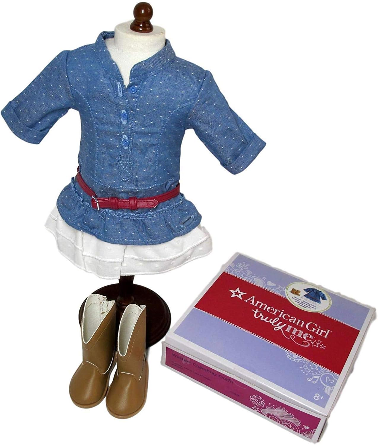 american girl western chambray outfit