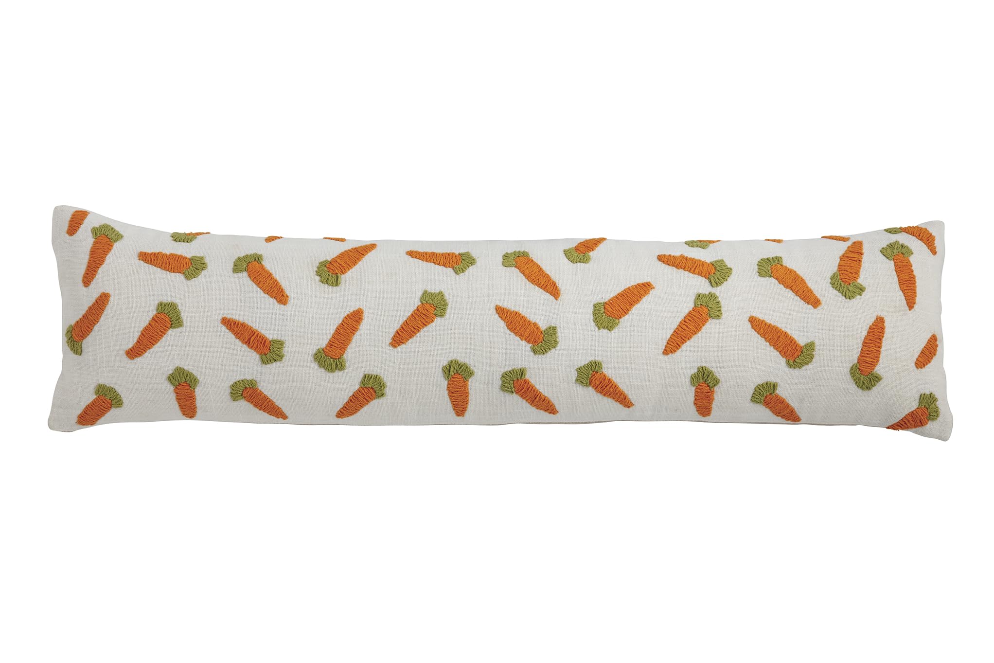 Photo 1 of ***Missing Pillowcase*** Mud Pie Easter Carrot Long Embroidery Pillow
