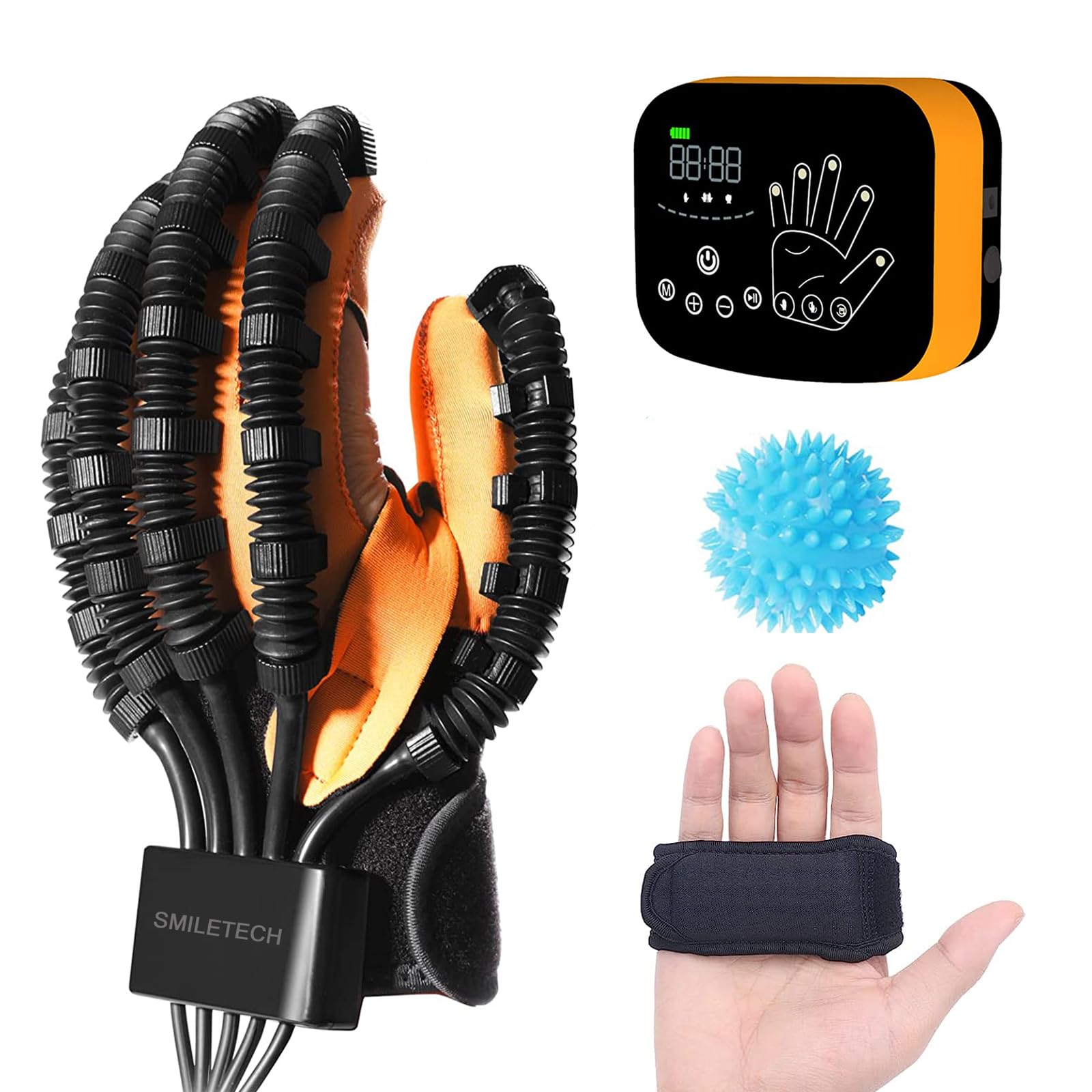Photo 1 of smiletech,stroke recovery equipment,Hand Function Rehabilitation Robot Gloves,Arthritis Stroke Hemiplegia Hand physical therapy equipment?Left Hand(L)