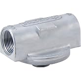 Dutton-Lainson - Goldenrod - 570-1 Fuel Tank Filter Top Cap - Made in USA | 1 in Npt Fittings, Zinc Die-cast Replacement Fuel Filter Cap Housing For Diesel Water Separator Models
