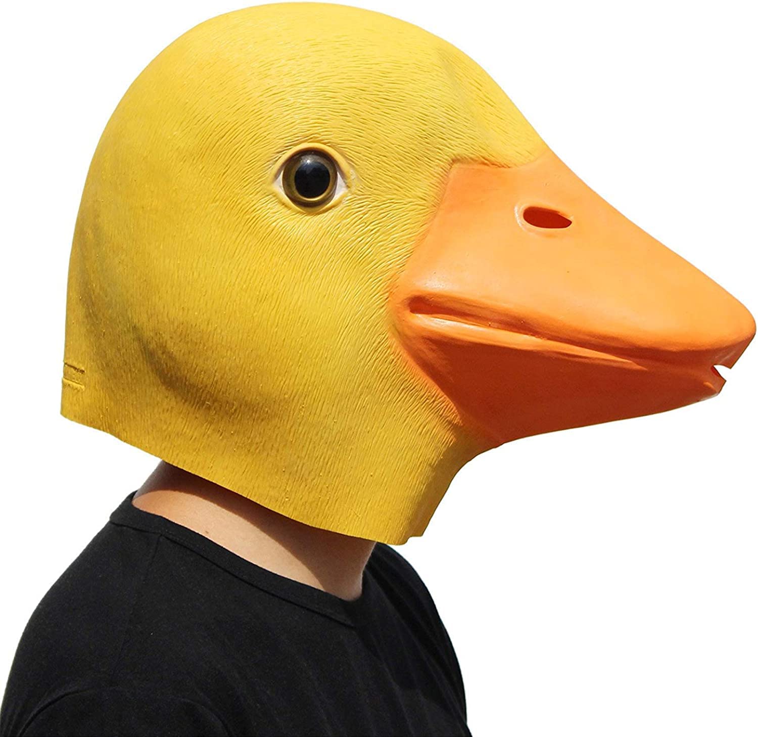 PartyCostume Deluxe Innovative All Saints Costume Meeting Botanical Animalia Head Mask Duck