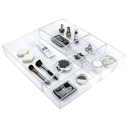 Drawer Organiser Ulinek Clear Acrylic Cosmetic Organiser Home