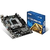 MSI Mainboard H110M PRO-VD LGA1151 2x DDR4 PCI-E 3.0 DVI-D VGA 4x SATA 6 Gb/s