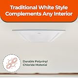 Manthorpe GL250 Insulated White Loft Hatch Door 562x726mm Hinged with Frame view 3