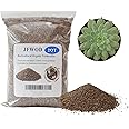 JFWOD 2QT Organic Vermiculite for Plants, Horticultural Soil for Potted Plants, Coarse Hydroponic for Succulent Orchid Gardening Reptiles