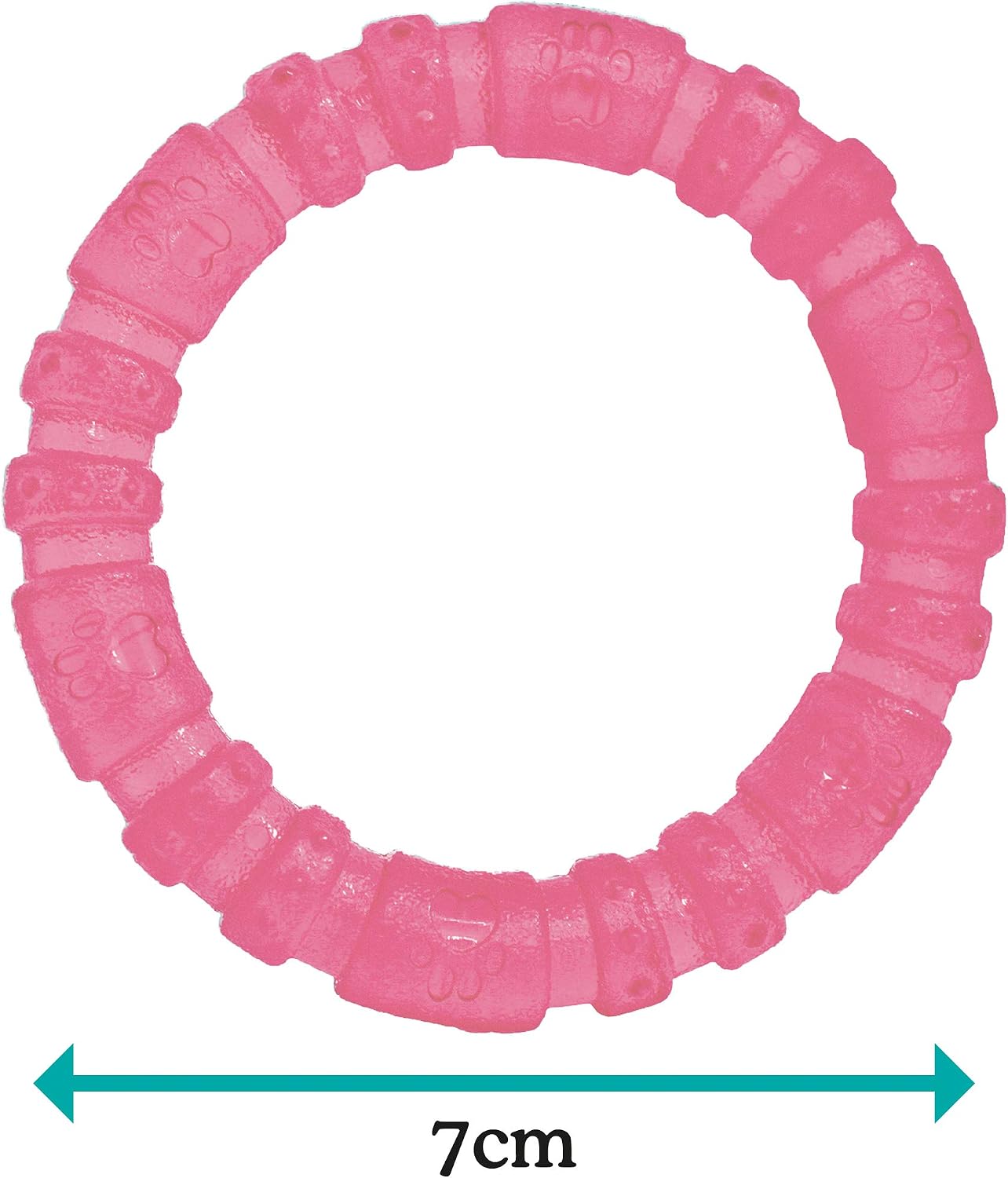 Rosewood BioSafe Puppy Ring, Hygienic Chew Toy for Puppies Antimicrobial, Soothes Teething, Mint Scented - Image 4