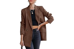 luvamia Blazer Jackets for Women Work Casual Office Long Sleeve Fashion Dressy Business Outfits