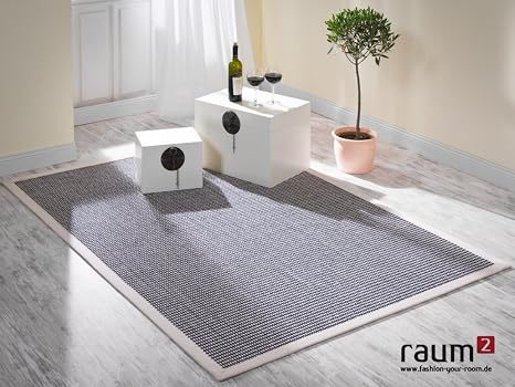 Sisal Teppich Astra Campo Anthrazit Schiefer 40 In 140 X 200 Cm
