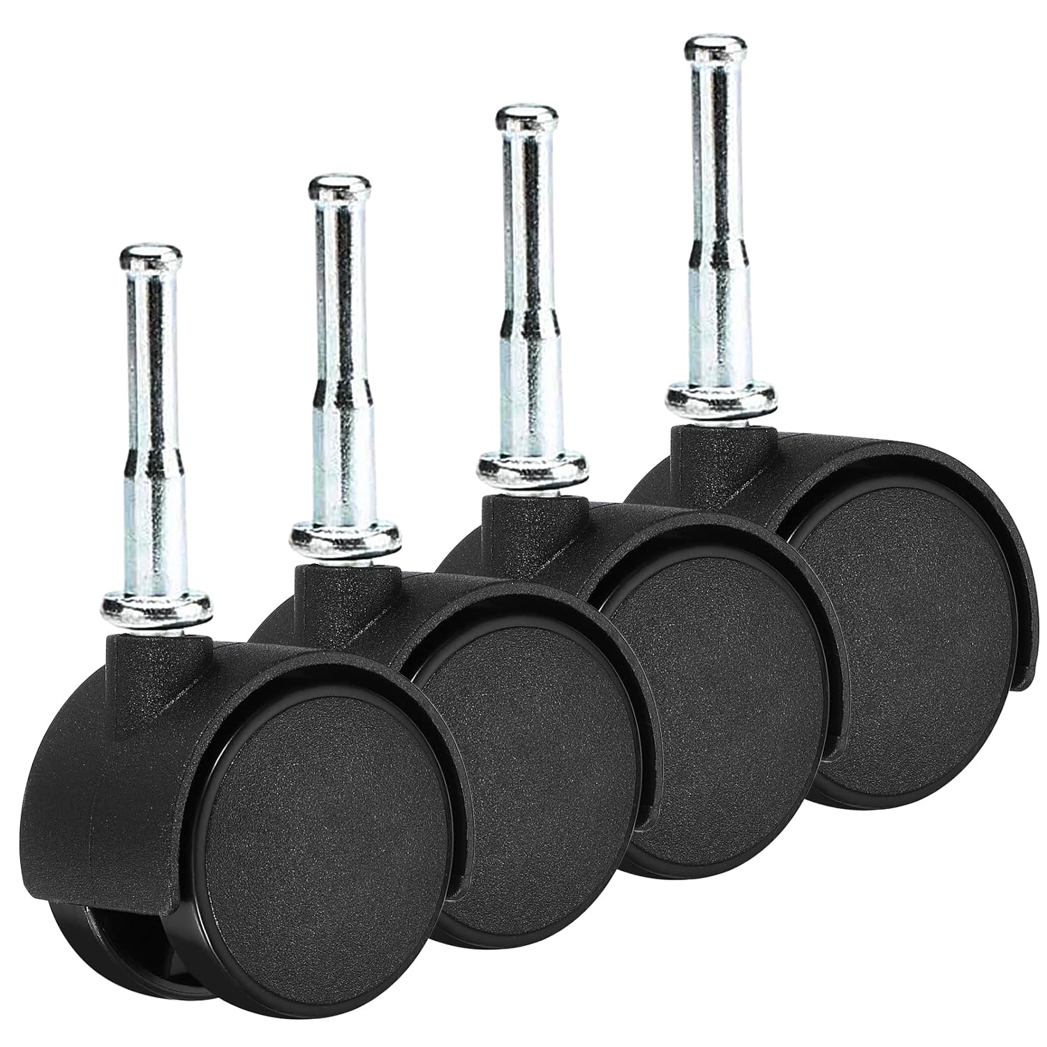 Photo 1 of 4-Pack Caster Wheels Compatible with Shop Vac Vacuum Cleaner, Durable and Easy to Install for Enhanced Mobility and Stability