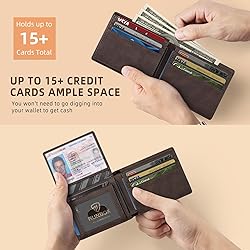 RUNBOX Wallet for Men and Women Slim Rfid Leather 2