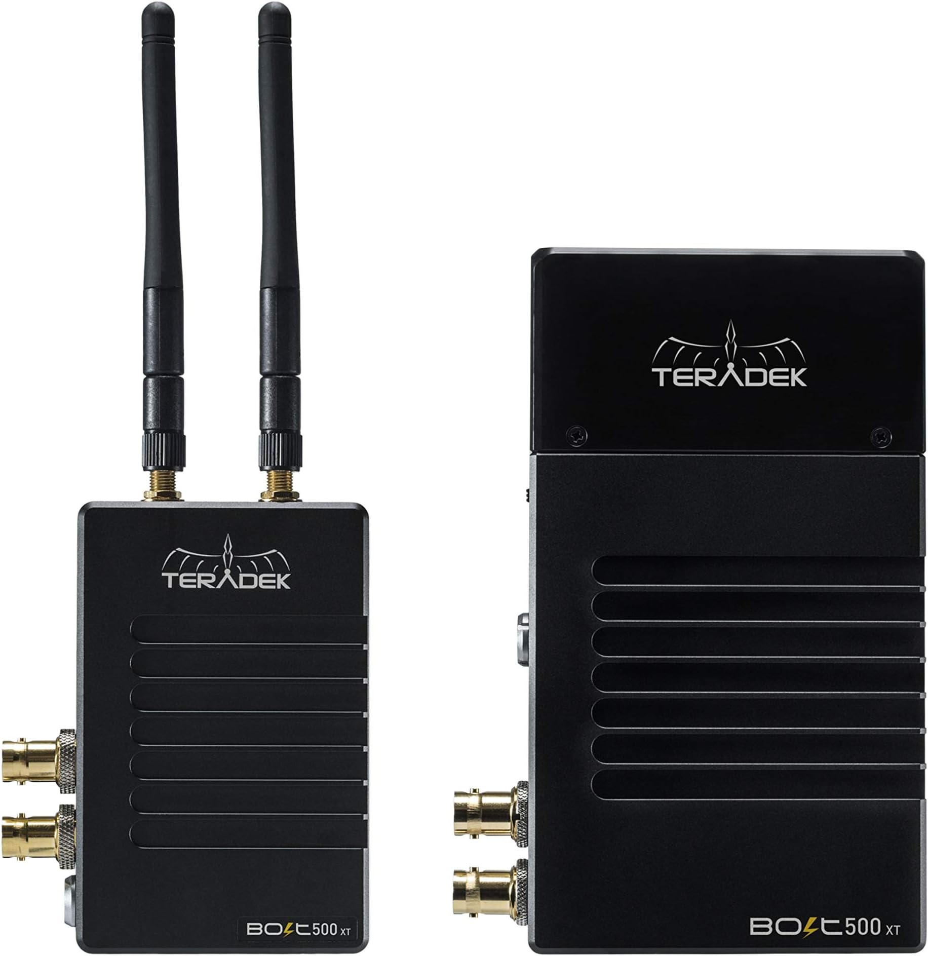 Teradek Bolt 500 XT SDI/HDMI Wireless Transmitter/Receiver Deluxe Kit, Gold Mount