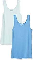 Amazon Essentials Women's Slim-Fit Tank Top, Pack