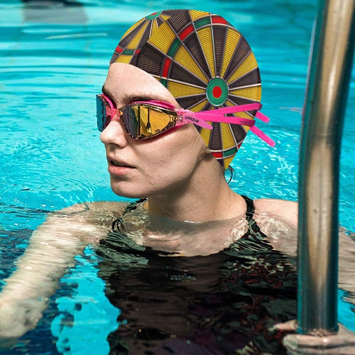 swim caps for long hair target
