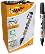 BIC Marking 2000 ECOlutions Permanent Marker Pens Black Pack of 12