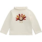 Mud Pie Boys Mud Pie Kids Thanksgiving Turkey Rollneck Sweater