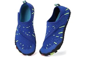 CIOR Kids Boys & Girls Water Shoes Sports Aqua Athletic Sneakers Lightweight Sport Fast Dry Shoes(Toddler/Little Kid/Big Kid)