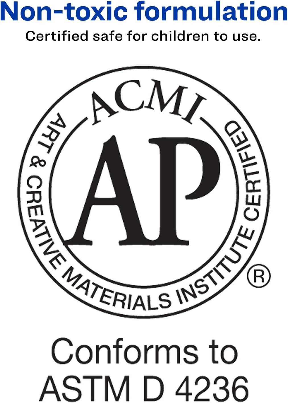 Avery Glue Stick White, Washable, Nontoxic, 1.27 oz. Permanent Glue Stic, 6pk (98073), Clear : Office Products