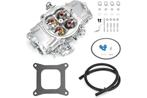FQRANBO Carburetor Fit for Holley Quick Fuel 850 CFM 4 Barrel 4150 Double Pumper Mechanical Carburetor Replace # BR67201 BR-67201 (850 CFM)
