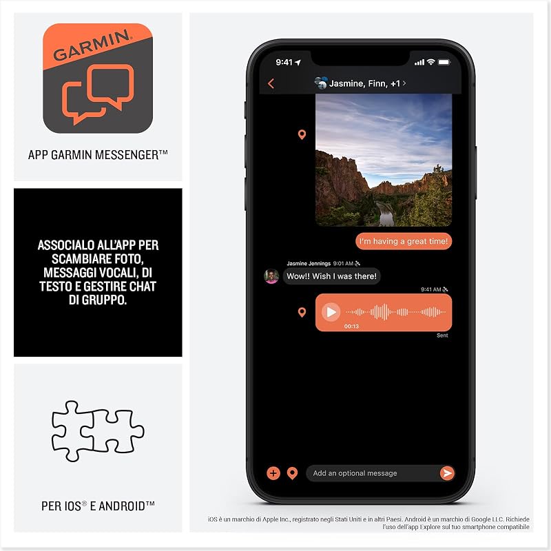 InReach Messenger Plus, Comunicatore Satellitare