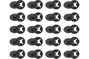 PATIKIL Running Bib Race Clips, 20 Pcs Race Fastener Race Number Buckle Fixing System Marathon Number Buckles Fasteners Holde