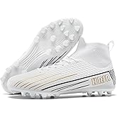 TUGONVAC Kids Soccer Cleats High-top Training Football Cleats for Boys and Girls