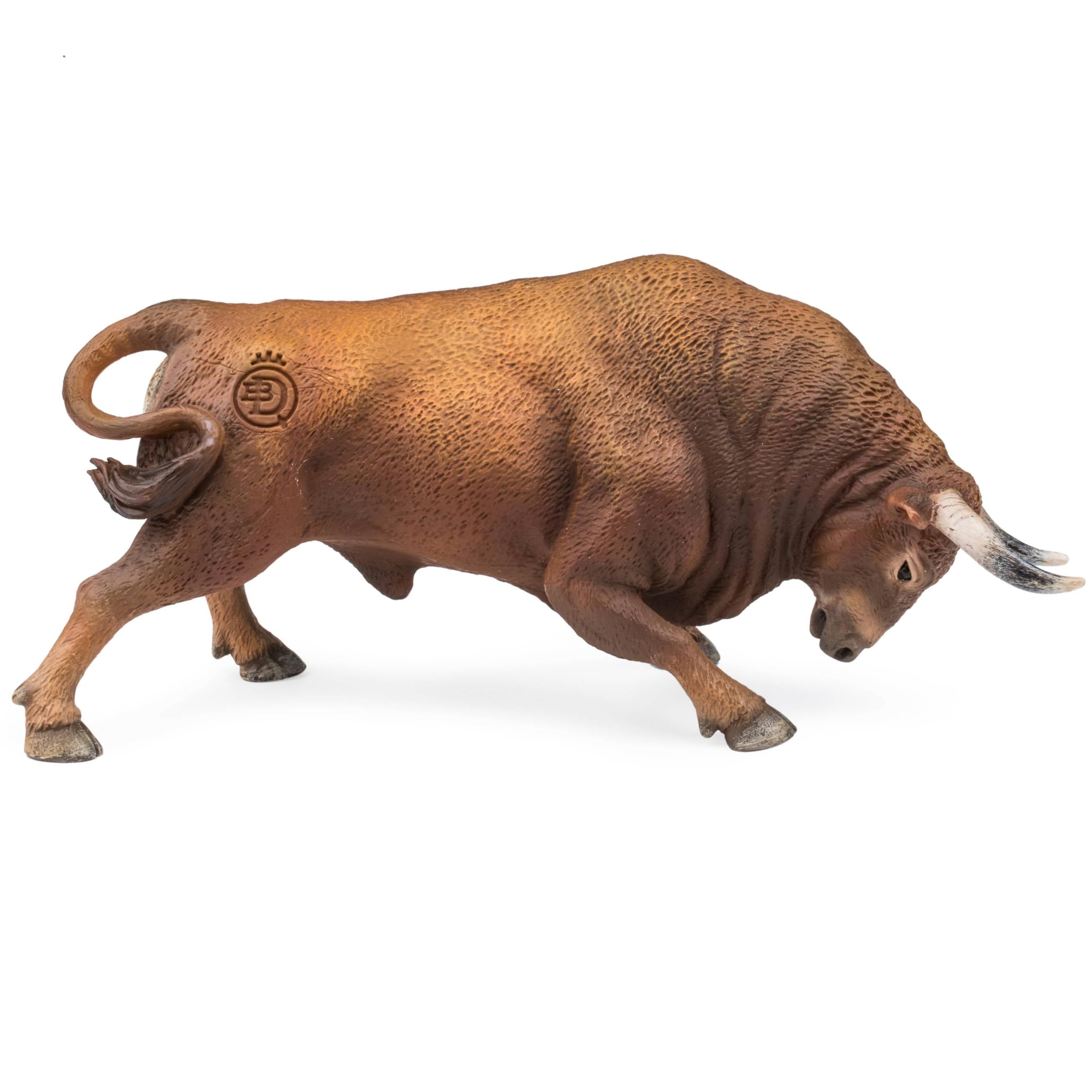 DQB DeQUBE - Bravo Colorado Embeying Animal Bull Figure, solid, Brown, 17x8x4,2 (DeQUBE Trading S.L. 1) — image 1