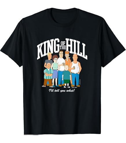 Amazon.com: King Of The Hill Hank Hill Mowing Montage Yup T-Shirt