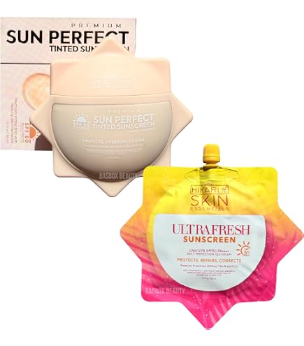 Amazon.com: Hikari Skin Premium Sun Perfect Tinted Sunscreen SPF