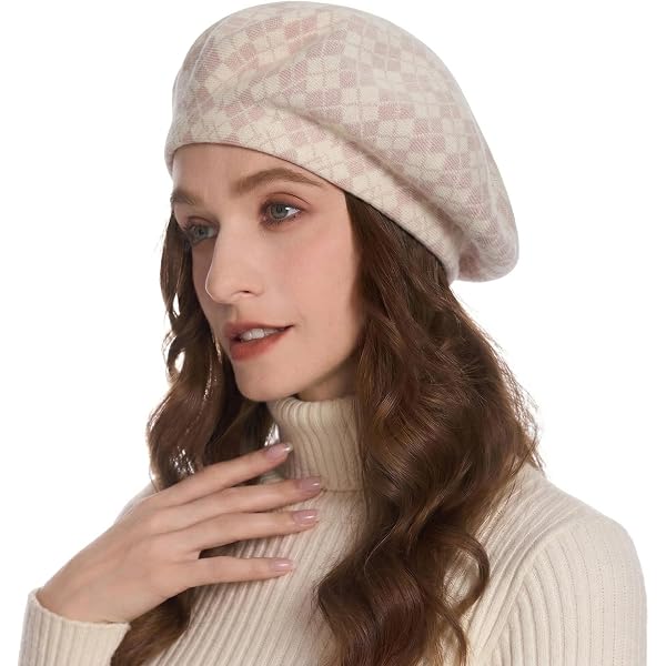 8486 Chenille Beret, Warm Winter Cap For Women And Girls, French Style Beret SAGEFINDS Chenille Beret, Warm Winter Cap for Women and  main image 2