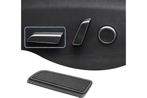 BETHERIOA Seat Adjustment Button Compatible with Tesla Model 3 Model Y 2021 2022 2023, Driver Side Seat Cushion Forward Adjustment Button Cover Replacement, Replaces Part 1098840-00-D (Black)