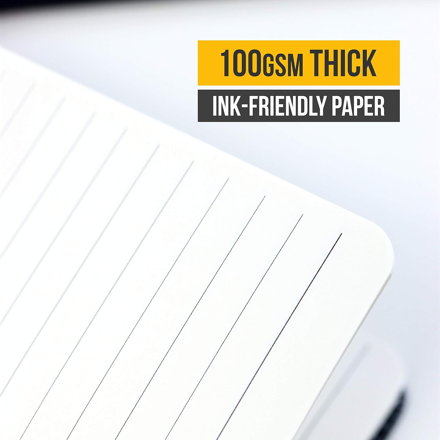 Rhodium Mines A5 Notebook, Lined, (20.8cm x 13.1cm), Hardback, SLATE GREY - Image 5
