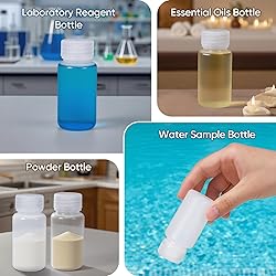 DEMORA 2 oz Small Plastic Bottles with