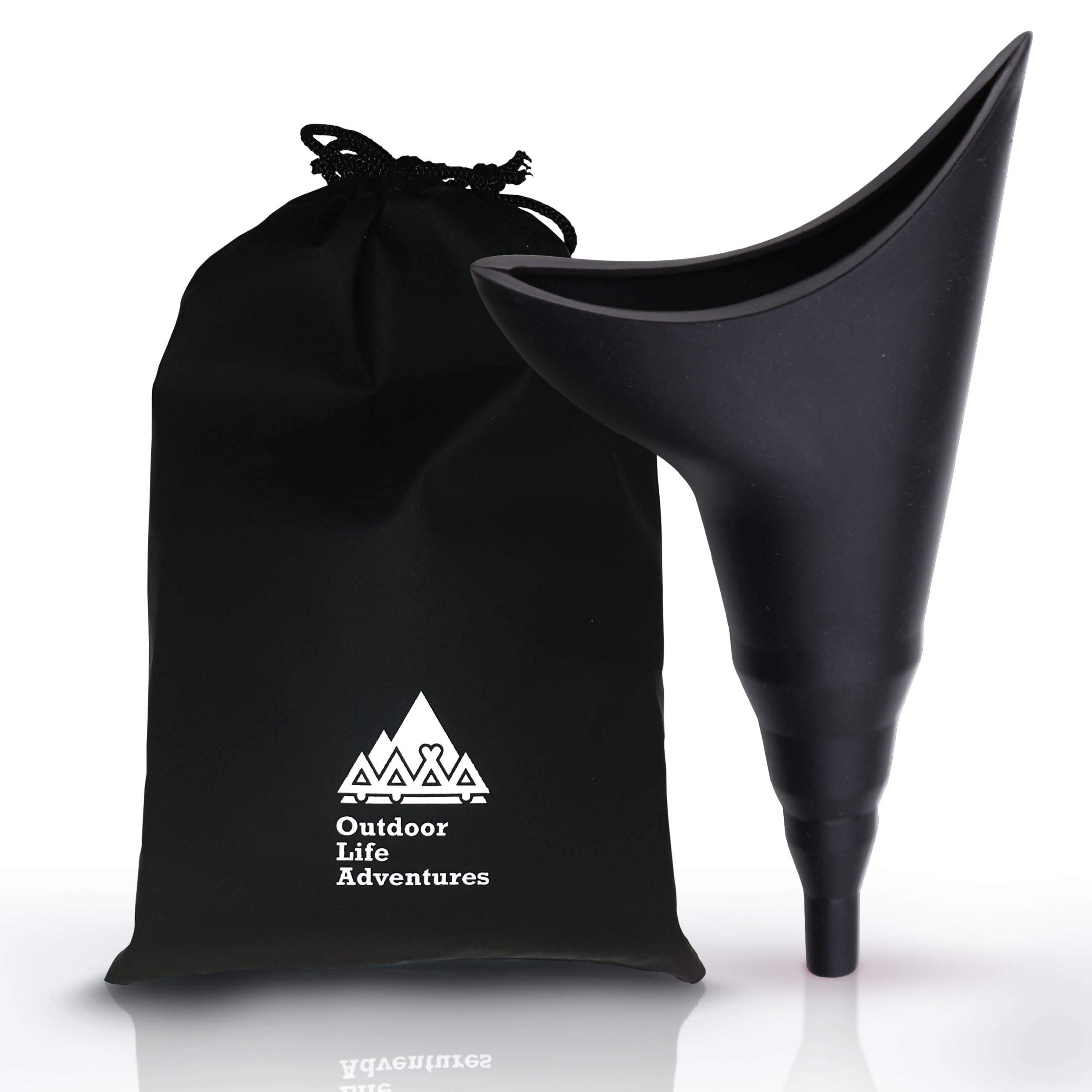 Outdoor Life Adventures Portable Female Urination Device Black