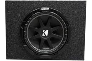 KICKER Comp 12" Loaded Truck Subwoofer Box Enclosure (10C12-4)
