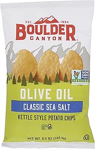 Boulder Canyon, Chips Potato Olive Oil, 6.5 Ounce