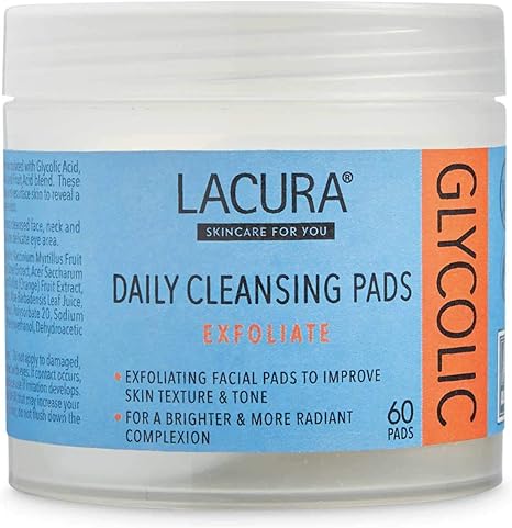 glycolic daily cleansing pads