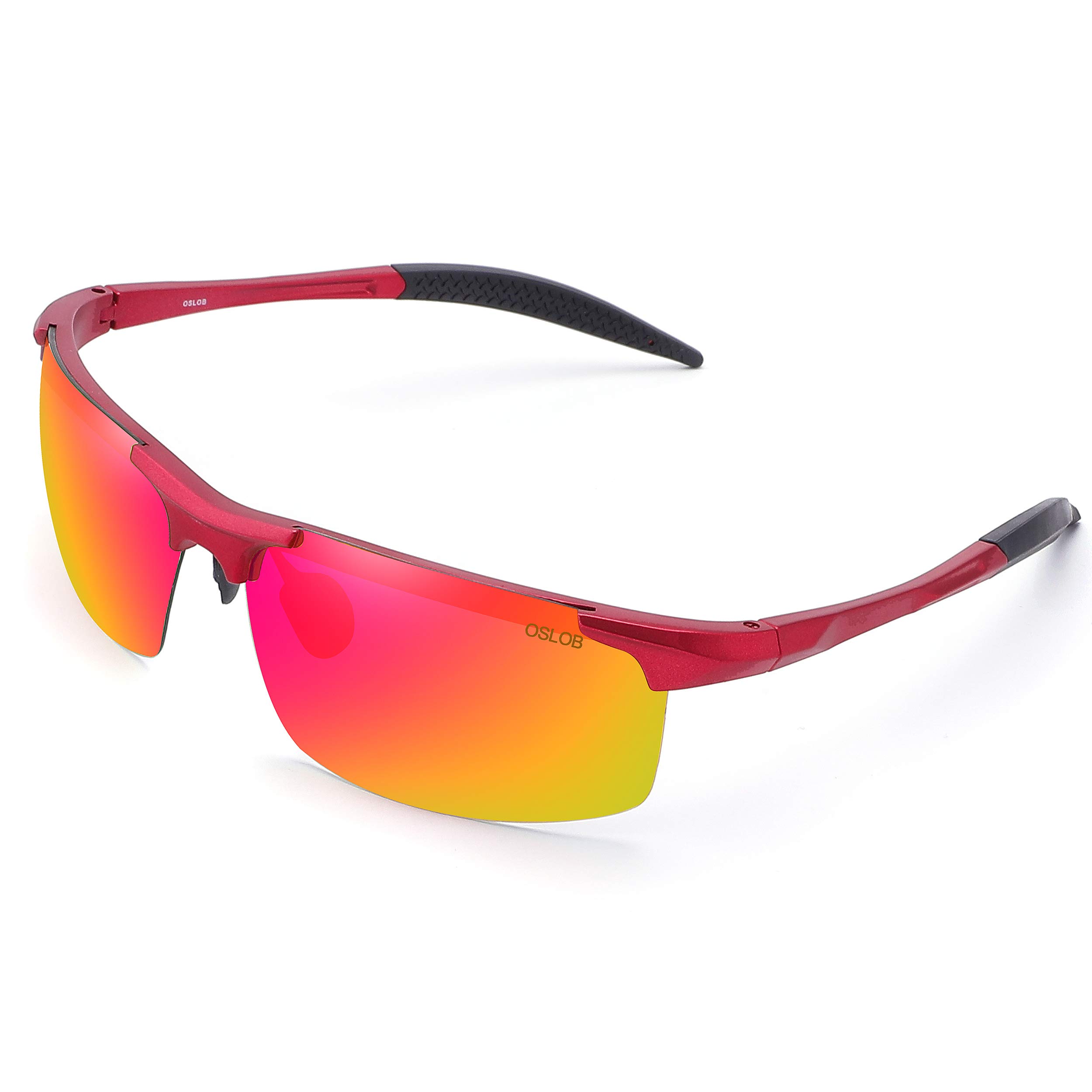 OSLOB Polarized Sports Sunglasses For Women Men Cycling Running Driving UV Protection Glasses ST002 (MRD)