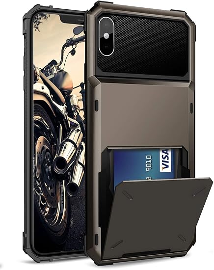 Amazon Com Eloven Case For Iphone Xs Max Case With Card Holder