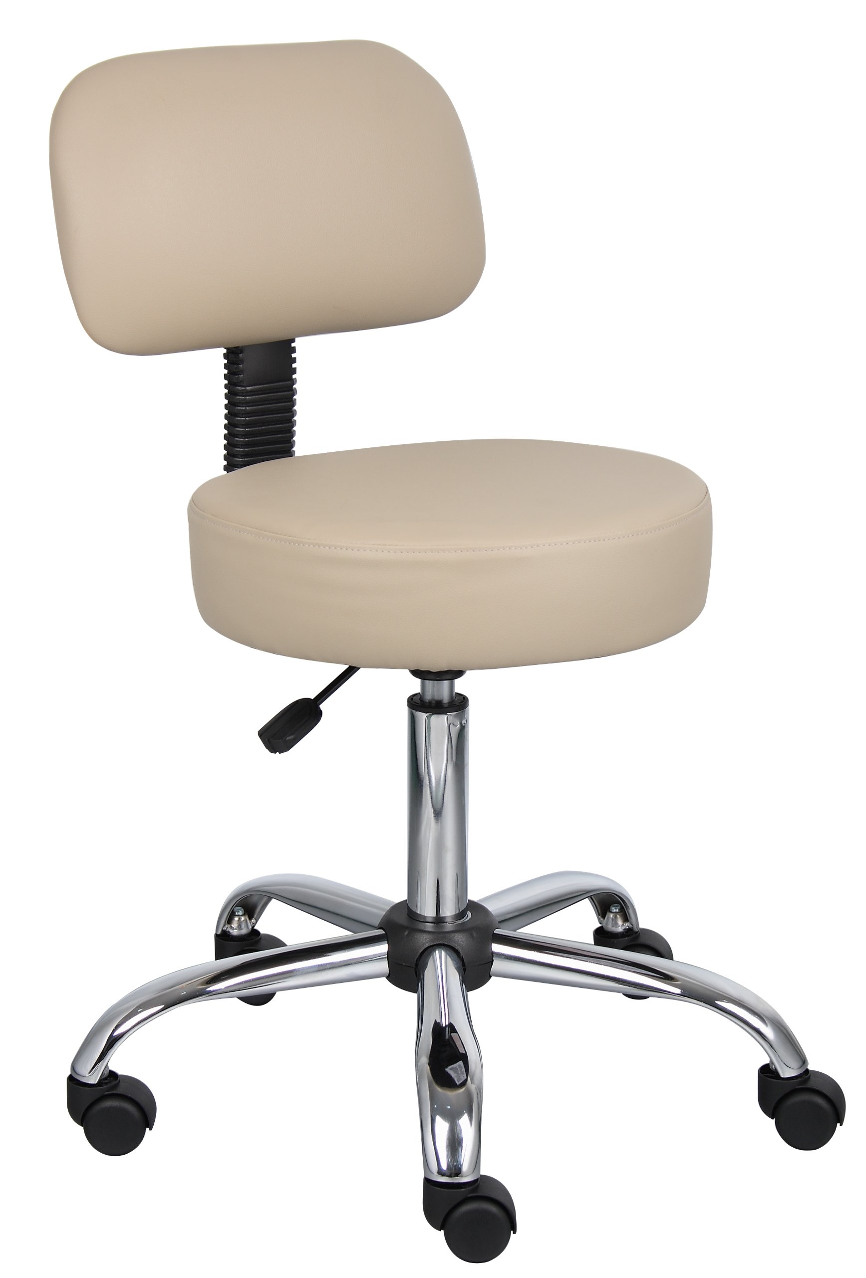 Medical Dentist Chair Adjustable Seat Dental Office Lab Exam Wheel