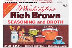 HOMESTATFARM George Washington Broth, Brown, 1.1-ounces (Pack of 24)