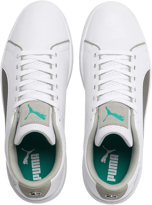 tênis couro puma mercedes smash v2
